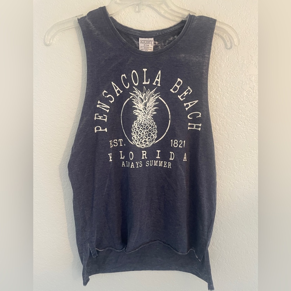 Pensacola blue tank new with tags cute tank size small